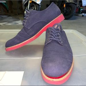 Men canvas Oxford shoes